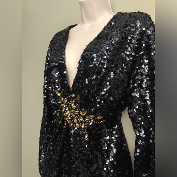 Sequin Embellished Dress - Picture 2 of 14